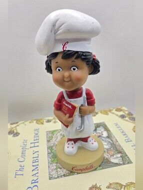 2002 Campbell's Soup Kids Chef Bobblehead Doll
